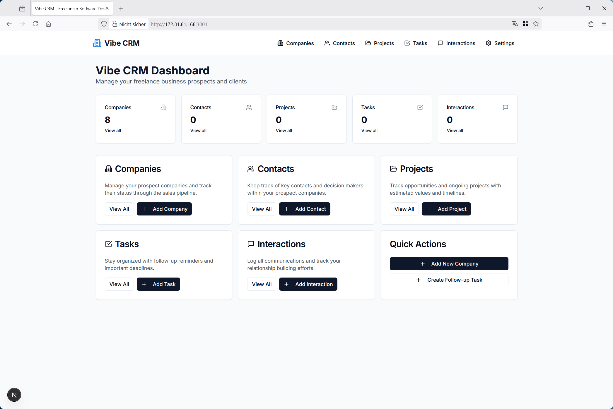 vibe crm