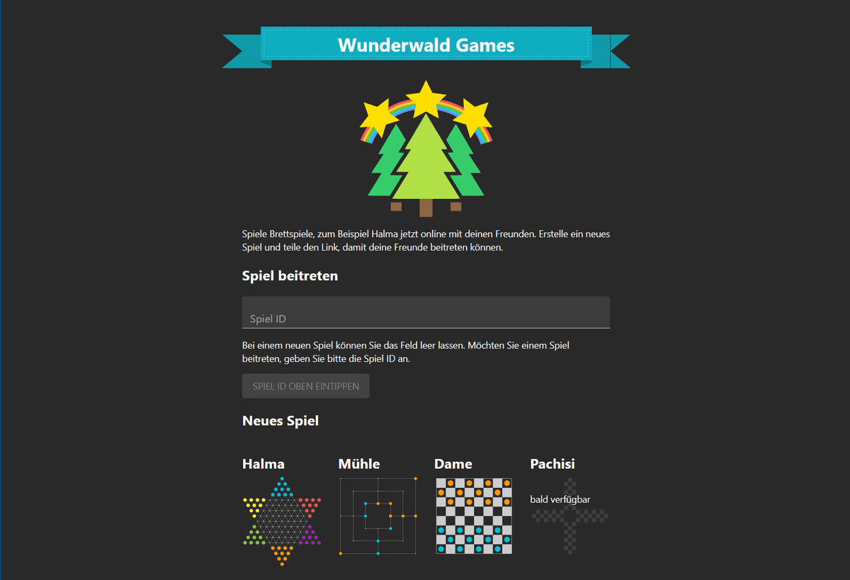 halma / wunderwald.games